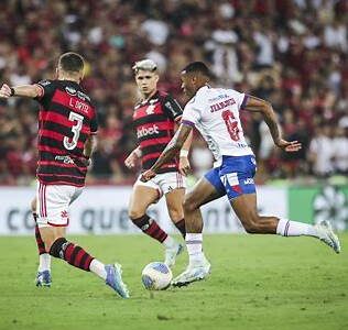 Flamengo vence o Bahia por 1 a 0 e assume a liderança do Brasileirão 2025